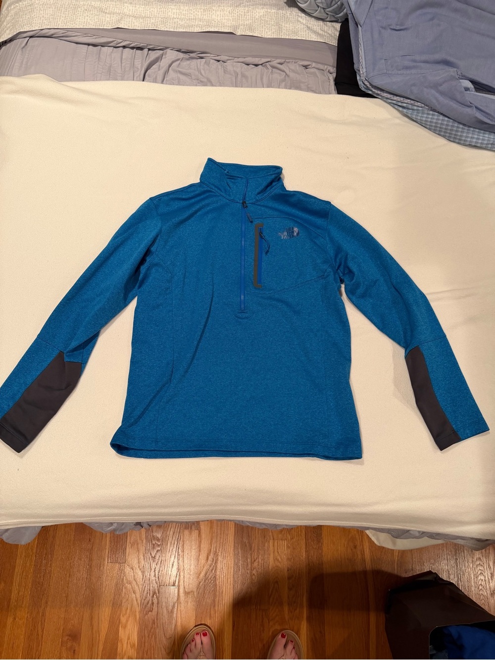 The North Face Blue Men’s Half-Zip Performance Pullover